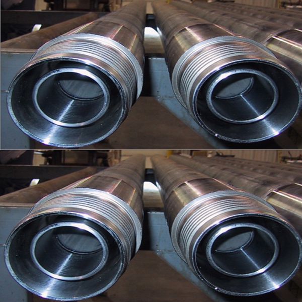 RC Drilling Rod Thickness 6.5mm 8.5mm High Strength Remet Thread Reverse Circulation Drilling Pipe