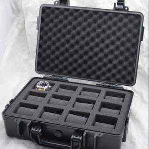 China Black Plastic Waterproof Watch Box ABS PP Alloy IP67 on sale