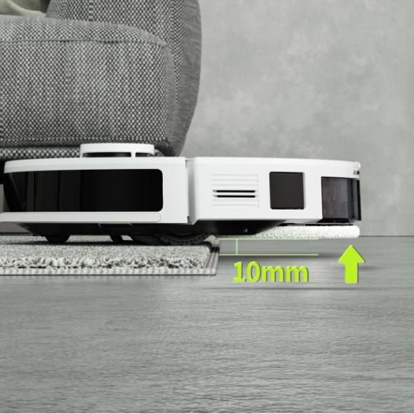 TUYA APP Controlled Robot Vacuum Cleaner With Washable Filter For Effortless Cleaning