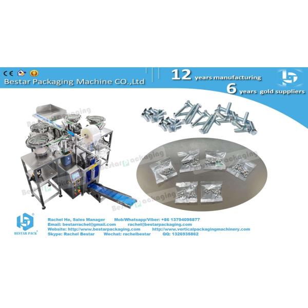 Bestar automatic packing machine with 5 counting vibration for hardware