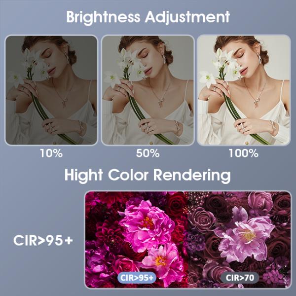 High-Performance 70W LED Film Studio Light for Live Broadcasting and Shooting