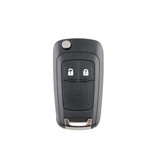 2 Buttons Flip Remote Car Blank Key Shell Case for opel car key replacement