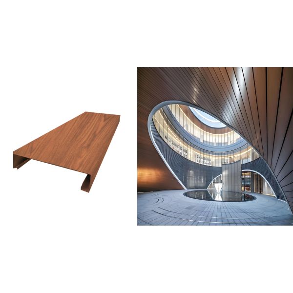 Stripwidth 50mm to 300mm aluminum strip ceiling customizable production requirement as you require ideal for commercial and residential projects