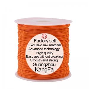 China 50g Silk Thread for Jewelry Making 1mm Nylon Material Braided Bracelet Accessories on sale