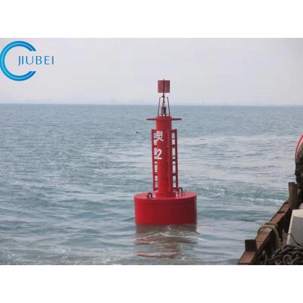 Yellow / Red / Green PE Navigation Buoy UV Resistant Weatherproof