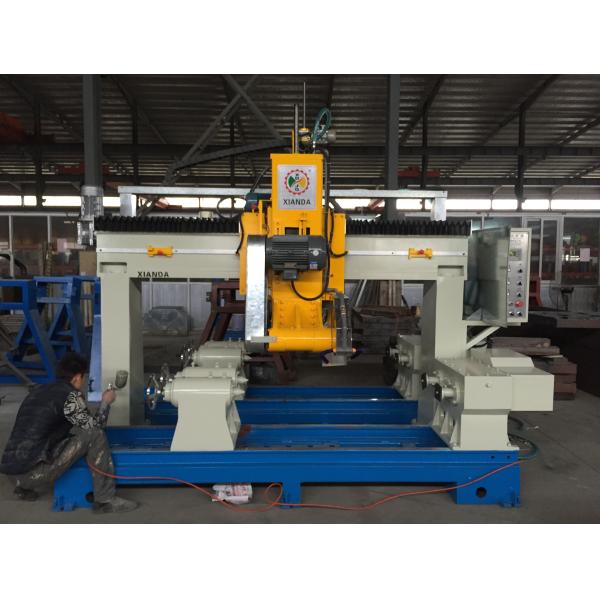 High Efficiency CNC Two Pcs Baluster Cutting Machine For Kingpost , Roadblock