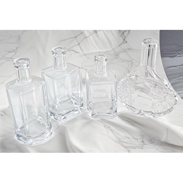 500ml/ 700ml Empty Glass Bottle Xo, Brandy Customized Bottle