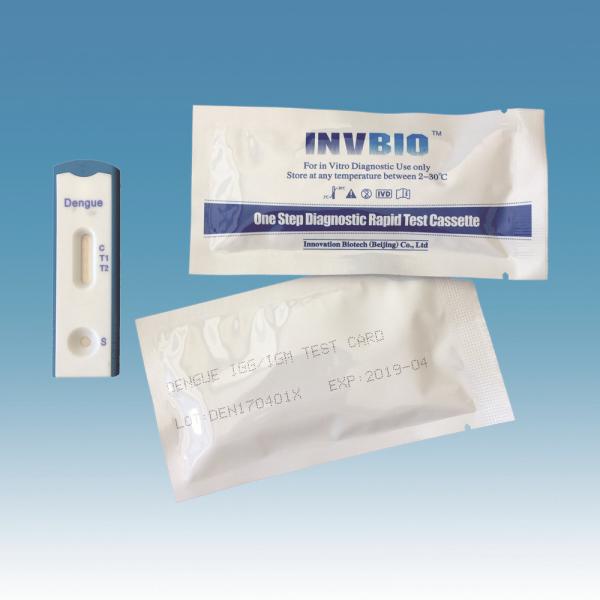 One Step Ce Dengue Test Kits At Home Combo Card