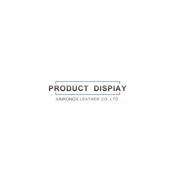 ECO 160cm Wide PVC Cowhide Pattern Double Faced Different Color Artificial Synthetic Leather Shoes Table Mat and Bags Fabric