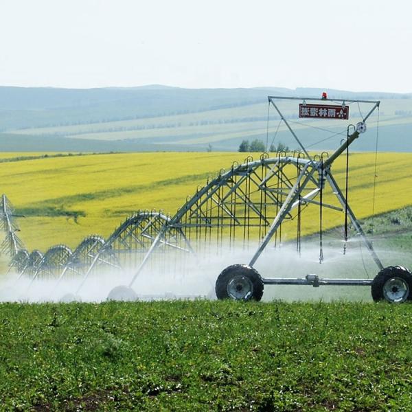 Portable Mobile Control Farm-Movable Center Pivot Irrigation System IoT Engine Pump Motor Gear-Core Included for Farms