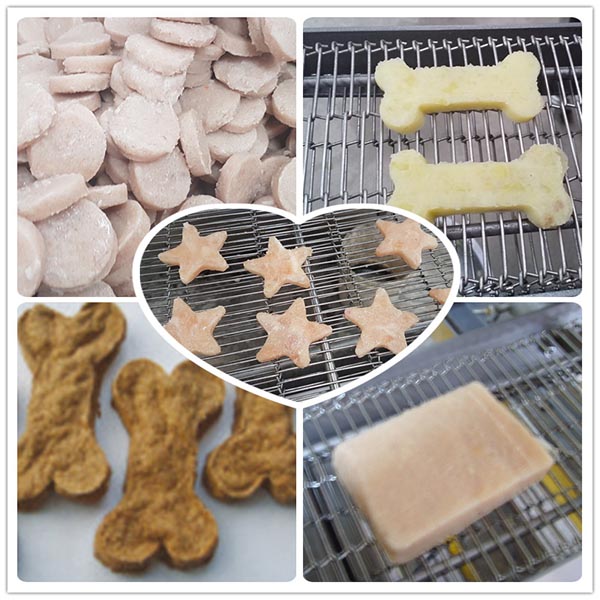 Efficient Auto Meat Strip Traying System Cold Extrusion Pet Chews Treats
