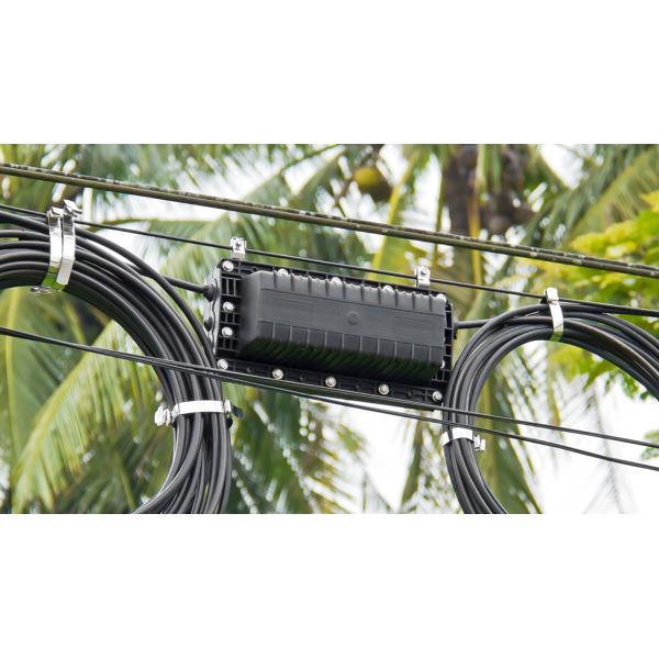 FOSC 72FO Horizontal Fiber Optic Splice Enlosure 2 In 2 Out Type Waterproof IP68