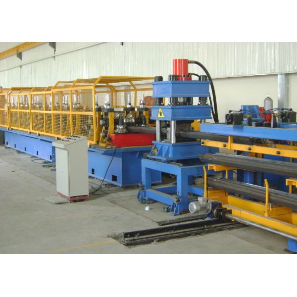 Model RF300 Highway Two-Wave Cold Bending Forming Automatic Production Line For Guardrail Use