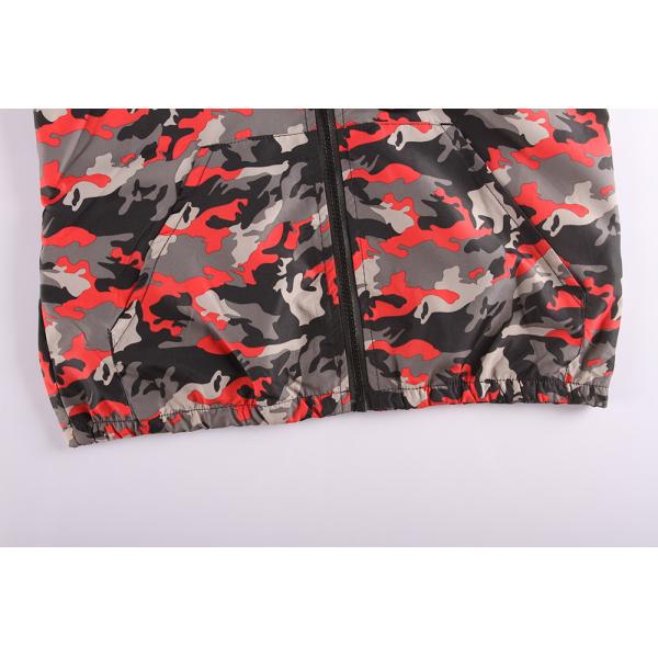 100% Polyester Junior Kids Print Jacket 4 Colors Optional