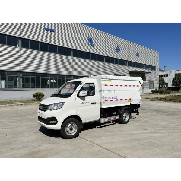 Pure Electric Self-Loading Garbage Truck The Ultimate Solution for Custom's Requirement Urban Waste Collection
