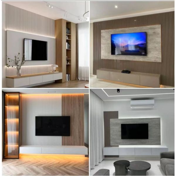 Unilin Lock PVC Marble Sheet Waterproof 3D Pattern Graphic Wall Panel For Bedroom