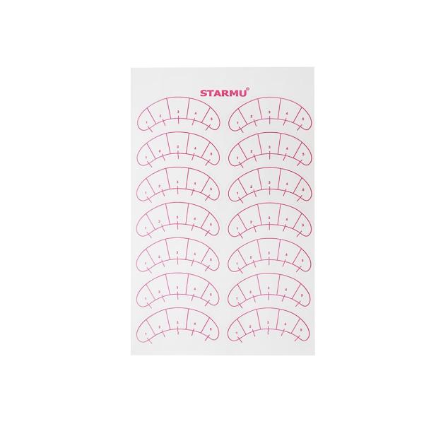 Grafting Five Point Under Eye Eyelash Extension Sticker Lash Map Stickers For Beginner Practice Makeup