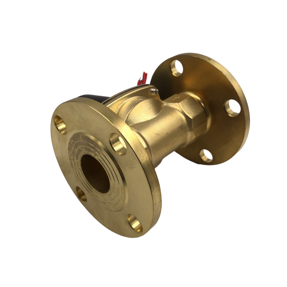 Direct Drive Type 2W40 Flange Solenoid Valve Normal Close Type Normal Open Type Industrial Fluid Control Valve for Automation Systems