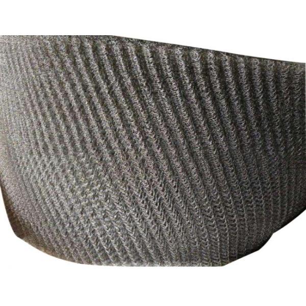 2'' To 42inch Wide Ginning Type Knitted Wire Mesh High Filtering Efficiency