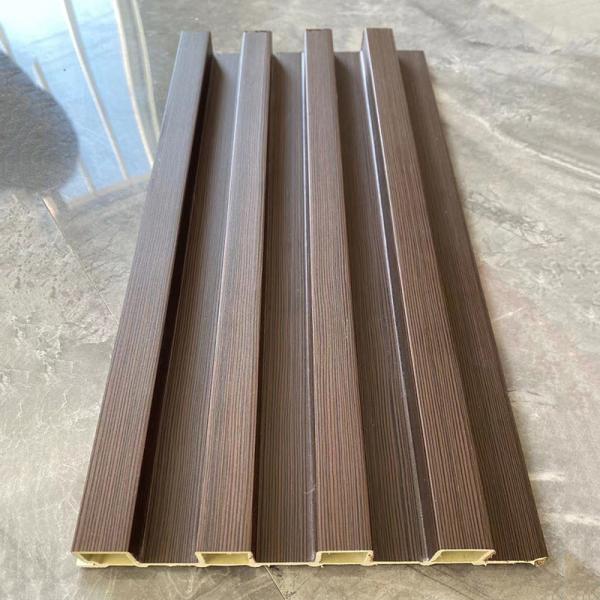 Anti UV Wood Plastic Composite Wall Panel Cladding WPC