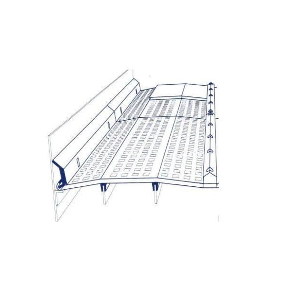 Slotted Apertures Polyurethane Screen Mesh Panel Fit Cylindrical Quarry