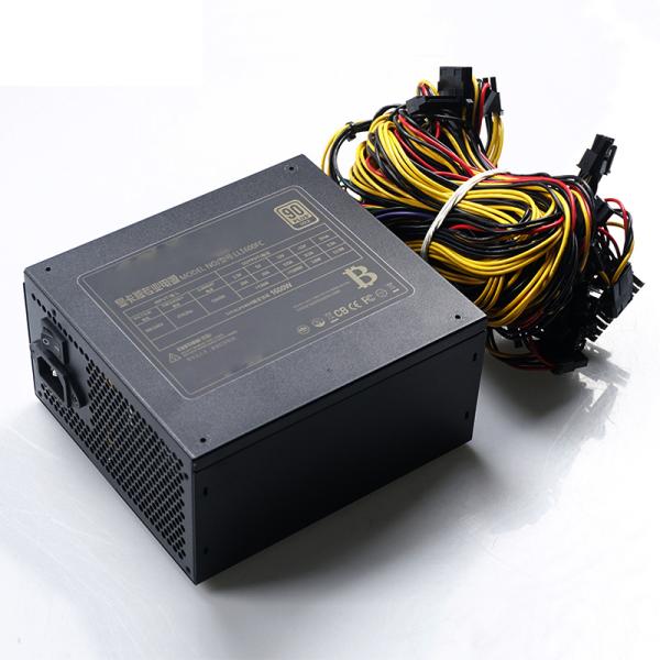 ATX 1600W computer power supply high quality Multi-channel PSU 6GPU Machine