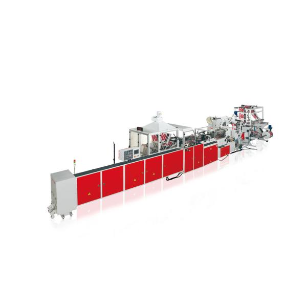 Side Weld Bag Making Machine , Glue Patch Bread Bags Making Machine
