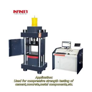 Quality Computerized 3000KN Electro Hydraulic Servo Compression Strength Testing Machine for sale