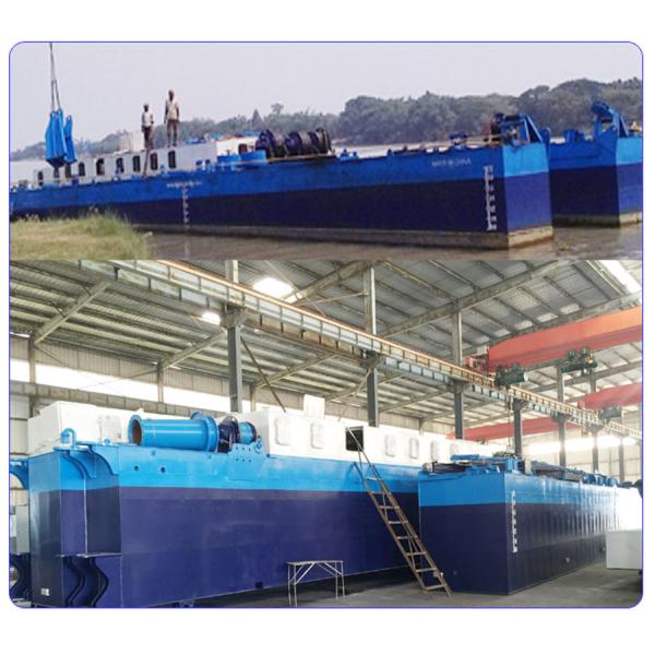 Cutter Suction Dredger with 14m Dredging Depth and 50kw Generator Set