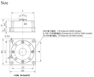 Disk Load Cell TC013 C3 round disk Alloy steel Mini weighing force Sensor replace HBM for silo scale 2mv/v