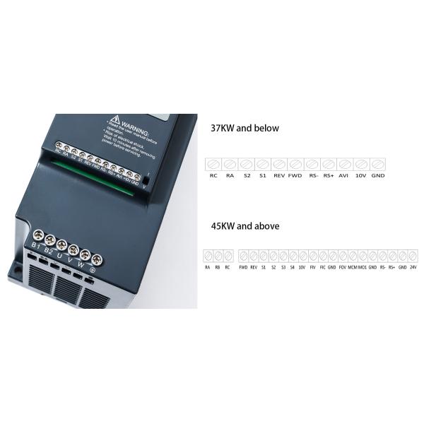 Simple Vector Control Variable Frequency Drives Inverter For Bag Sealer Food Machinery Low Voltage 380v