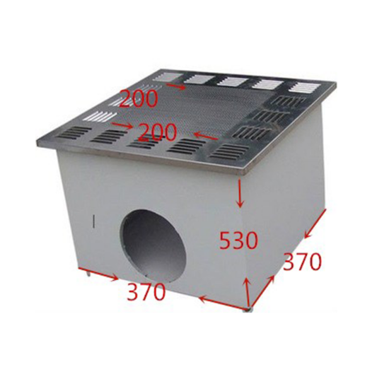 Custom Size Clean Room HEPA Filter Module With Smooth Diffuser Plate H14 Efficiency