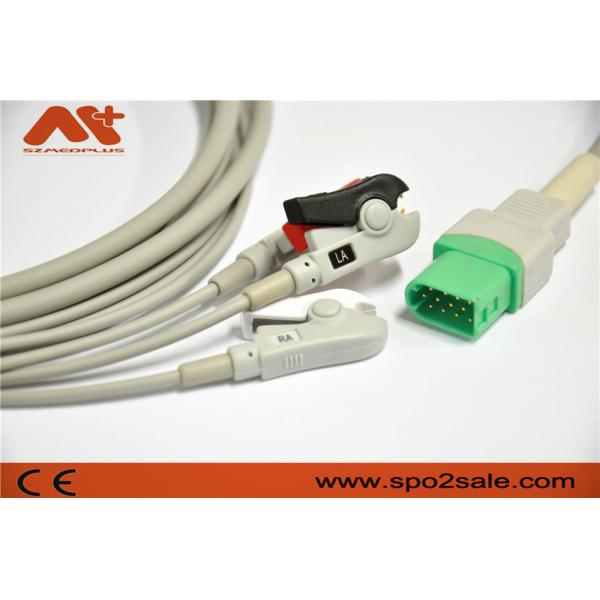 Mindray > Datascope Passport V, V12, V21 3 Lead Compatible Direct-Connect ECG Cable