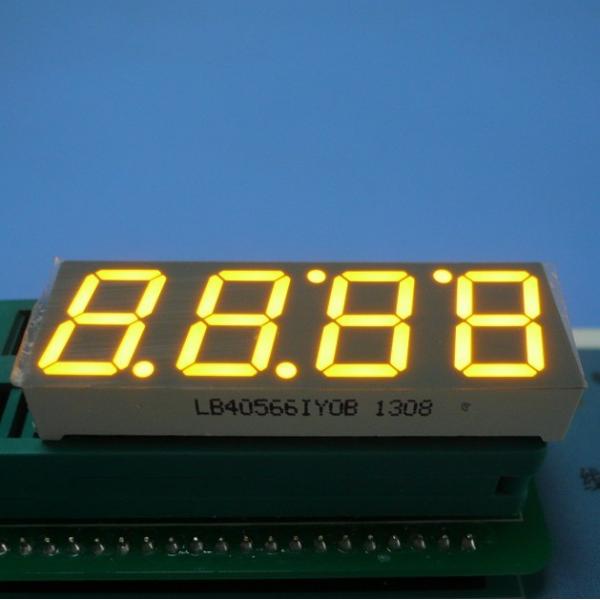 Super Green 0.56 Inch Clock LED Display , Common Anode 7 Display