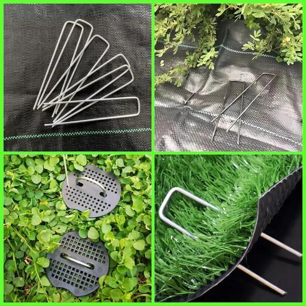 Garden landscape staples U shape pins turf nails