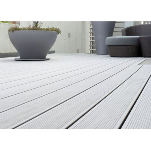 145*21mm Barefoot Friendly WPC Decking Panel Moisture Resistant