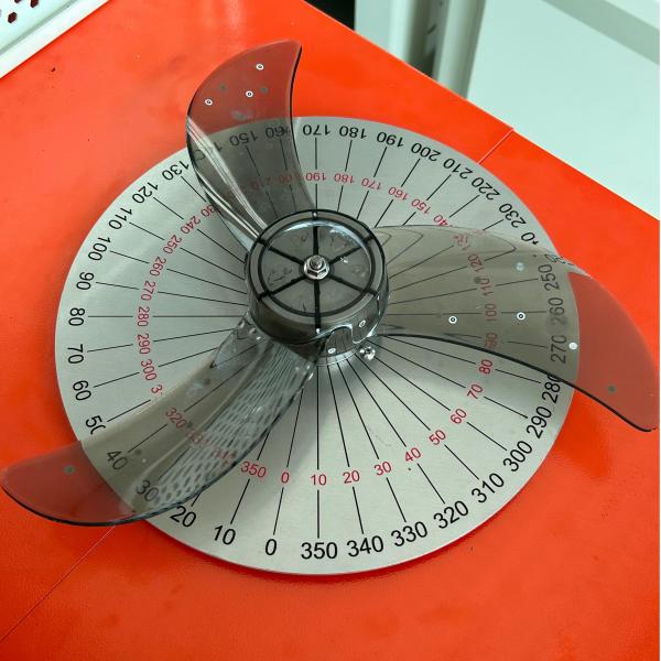Hard Bearing Single-Sided Vertical Dynamic Balancing Machine Equipment 5kg Capacity For Fan Blades