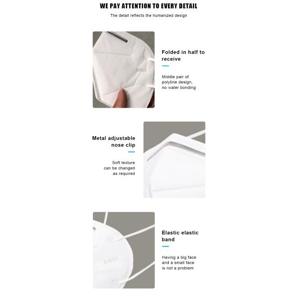 Dust Proof Disposable Kn95 Kids Particulate Respirator Mask