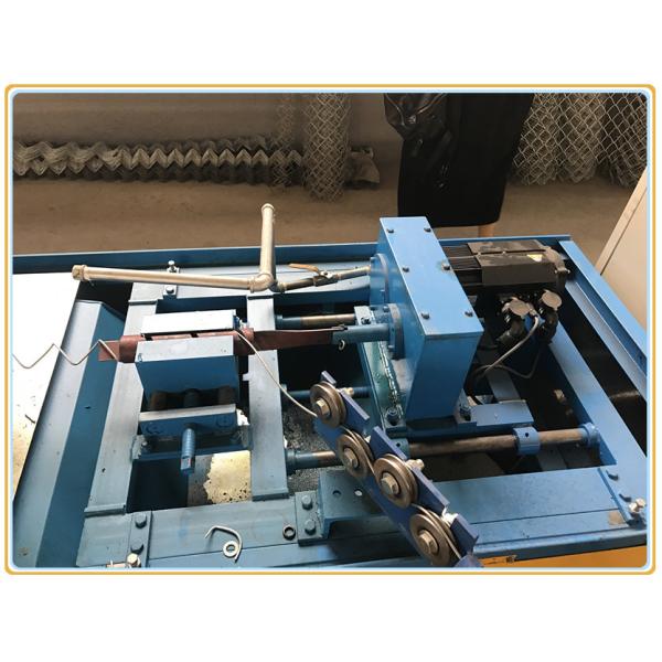 Fully Automatic Single Wire Chain Link Fence Making Machine Diamond Shape Mesh