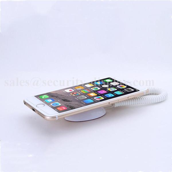 100cm Cable 3M Adhesive Retractable Anti Theft Holder For Cell Phone