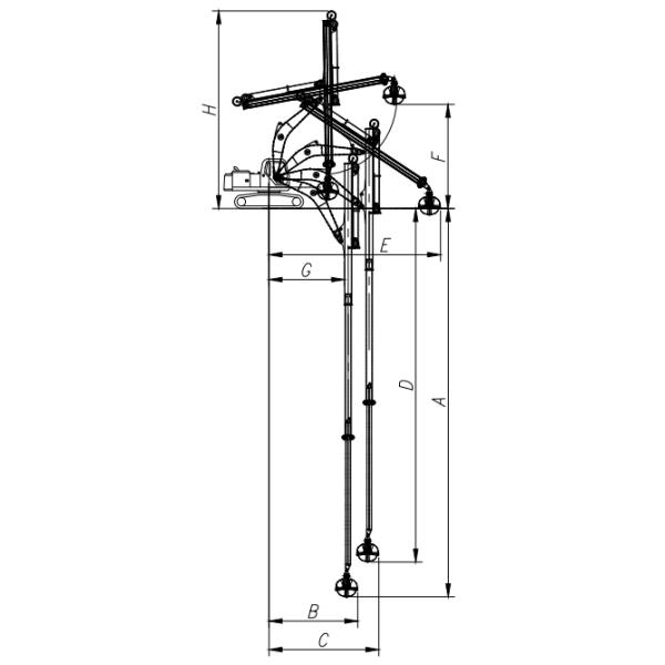 Heavy-Duty Excavator Telescopic Arm Versatile & Durable
