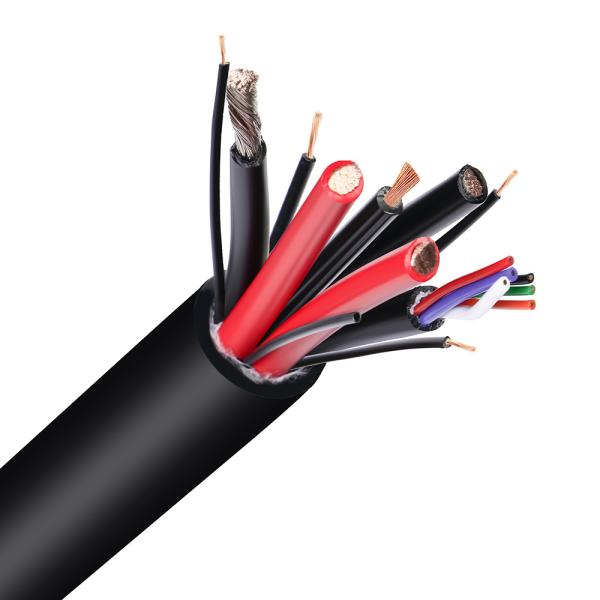 Customized PVC Insulated Electric Wire Cable with Waterproof Sheath and Multiple Cores for Industrial Applications