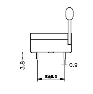 Gold Plated ZIF Test IC Socket Connector 1.778mm Pitch 1A Current Rating