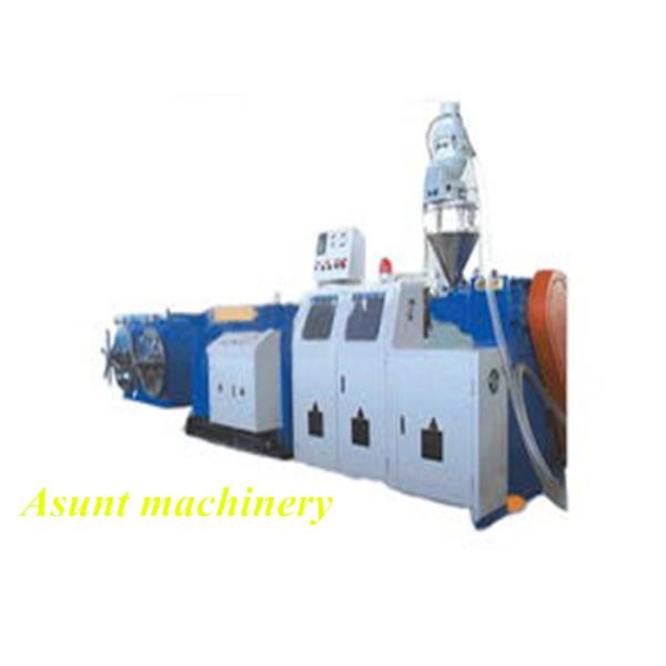 PVC Single Wall Corrugation Plastic Pipe Extrusion Machine Double Screw