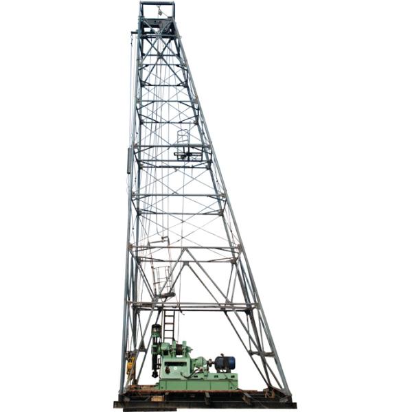Light Weight Drilling Rig Mast / Drilling Rig Tower With 320KN Max Dead Load