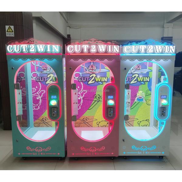 Playfun Cut 2 Win Game Machine Automatic Cut the Rope Prize Machine Scissors Game Machine