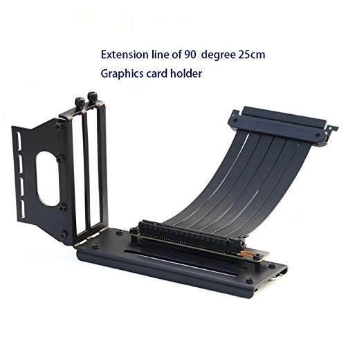 PCI-e Graphics Cards Extension Cable Kits PCI-e 3.0 x16 Graphics Cards Bracket PCI-E 1*16 3.0 Card Extender Ribbon Cable