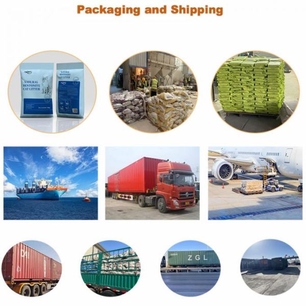 Fine Granule Formula Fast Absorption Low Tracking Customized Packaging Export Bentonite Cat Litter