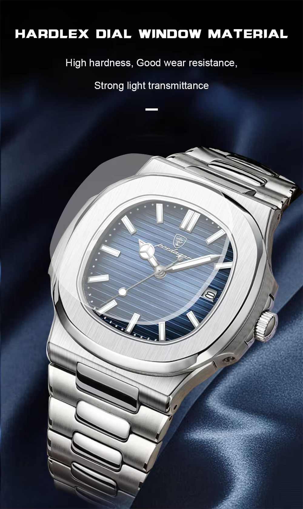 SHX Nautilus-style Quartz Watch