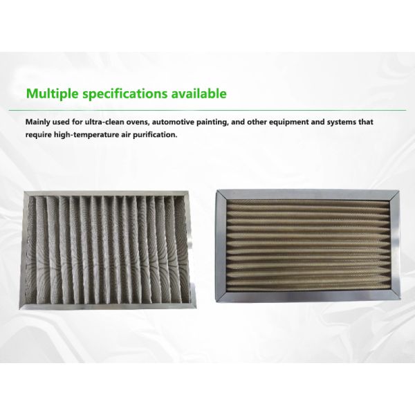 Stainless Steel Frame, High-Temperature Resistant Metal Mesh Filter